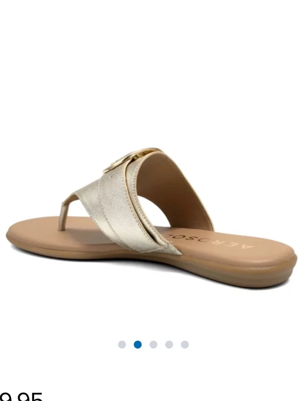 Aerosoles Glam gold sandal